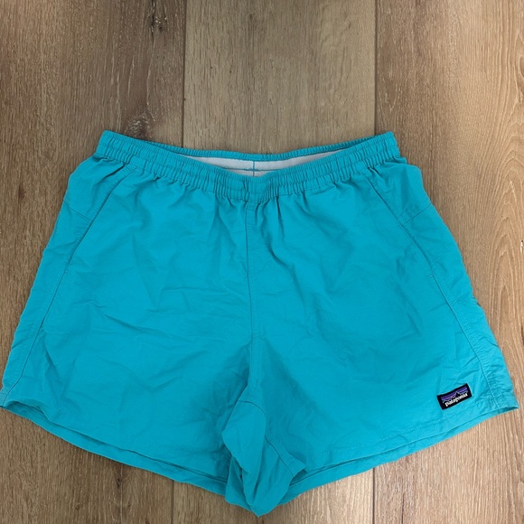 Patagonia Aqua Blue Shorts - Picture 1 of 3